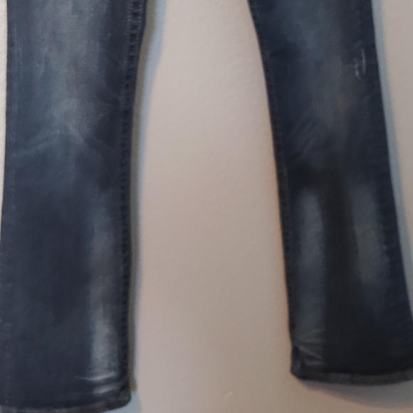 Miss Me Denim Distressed Sequined jeans Size 30 - Picture 5 of 16